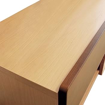 Amazon.co.jp: 大川家具 オスロ TVボード W1350×D420×H480mm